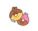 TwitterなどSNSで使えるイラストを描きます ゆるかわいい！癒しの動物、食べ物アイコンお描きします！ イメージ2