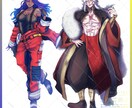 立ち絵-通常塗り-で制作します バストアップ・膝上・全身まで！ イメージ3