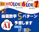 ミニロト・ロト6・ロト7の当選数字をAI予想します プログラミング言語Pythonで当選数字をAIにて5点予測 イメージ4