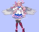 鮮やかなアニメ塗りで全身立ち絵を制作します TRPG・配信・創作キャラクターに／中性的な少年少女も対応 イメージ5