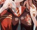 高級感のあるイラストを描きます 記念イラストアイコンにおすすめ イメージ4
