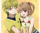 あなただけのオリジナルイラスト制作します アニメ塗りで目を引く！　キラキラで可愛い男女が得意です！ イメージ7