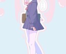 SNSアイコンやイラスト、キャラデザ制作いたします バストアップが得意ですが全身も頑張ります。 イメージ4