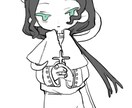 ゆるっとした顔のアイコンを描きます ゆるーい顔の子 描きます 雰囲気おしゃれ イメージ6