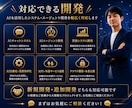 AIシステム・AIエージェントを開発します 要件整理・設計・開発・公開まで一括対応 イメージ4