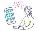 気楽に〝誰か〟ちょっとに聞いて・話したい、叶います 気を使わなくて良い相手だからできるお喋り♪少しも沢山もOK! イメージ1