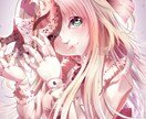 最短１日　萌え×お人形風！イラスト描きます お人形が好きで萌え絵も好きな貴方！是非一度お試しください！ イメージ5