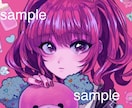 SNS用のアイコンイラスト制作します 版権キャラもオリジナルキャラもお任せください！ イメージ5