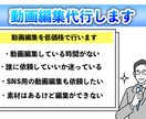 低価格で動画編集代行します Youtube SNS動画編集　お気軽にご相談ください！ イメージ1