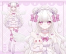 最高品質！魅力溢れる理想のVTuberを制作します 好みの絵柄で描けます！【表情差分8個付】修正無制限、著作権譲 イメージ5
