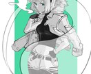 シンプルな一枚絵描きます シンプルなイラストや立ち絵が欲しいあなたへ イメージ7