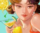 SNSで使えるアイコンや一枚絵をお描きします 厚塗りイラストであなたのイメージにお応えします イメージ1