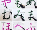 名前を美しく！書ける重要ポイント教えます お名前の、分かり易いポイント付きお手本も差し上げます。 イメージ1