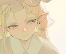 あなたのために厚塗りでイラストお描きします 低価格でサクッと！アイコンや趣味用にどうぞ！ イメージ2