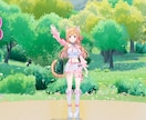VTuber背景作成実績があります 全般３D背景からパチンコ通柄モデリング対応ができます イメージ1