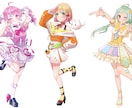 バストアップ、立ち絵、一枚絵、男女描けます アイコンやサムネイル、グッズに！ イメージ2