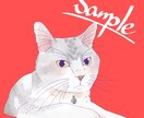 高画質！あなたの大切な家族をイラストにします フルオーダーメイドであなたの大切な家族をおしゃれな似顔絵に！ イメージ3