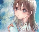 キラキラで可愛い1枚絵描きます オリキャラやアバ絵をきらきら可愛く、丁寧に制作致します❁❀ イメージ1
