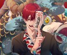 明るく可愛くかっこよく！男子女子描きます 明るく温かみのあるイラストで全体の彩度が強めなのが特徴です！ イメージ2