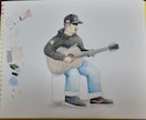 手描きの人物画を描きます 手描き感を出しつつリアルなタッチで似顔絵などを描きます。 イメージ4