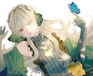 イラスト描きます 綺麗/仄暗い/優しい印象の絵柄をご希望の方へ イメージ2