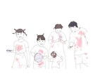 お写真を選ぶだけ！シンプル映えるイラストを描きます SNSアイコンや、プレゼント、グッズ化にオススメです！ イメージ10
