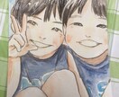 可愛くて心温まる似顔絵を描きます ハガキサイズで描きます。人でもペットでも大歓迎です！ イメージ4