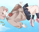 かわいいキラキラな女の子描きます 記念イラスト、1枚絵など用途に合わせて描きます イメージ6