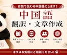 日本語⇄中国語の自然な翻訳しますます 飲食・SNS文章も丁寧に対応！ イメージ2