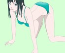 セクシーな女性のイラスト作成承ります 商用利用可能！お客様のコンテンツを充実させます イメージ2