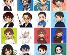初心者様でも安心！ちびキャラアイコン描きます ＊アニメ風のシンプルかわいいイラスト＊SNSなどのアイコンに イメージ3