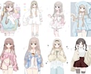 既存絵をお好きなビジュに！カスタムイラスト描きます お好みの元絵をビジュアルチェンジしてあなただけのイラストに！ イメージ3