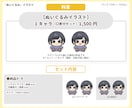 ゆるい【ぬいぐるみ】イラスト描きます 「向きや表情も選べる！」アイコンや挿絵に！ イメージ2
