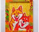 ペットの似顔絵オーダー承ります カラフルで元気のでるようなイラストです♪ イメージ1