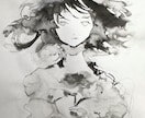 手描き水墨画風イラスト制作｜和の美を描きます 現役イラストレーターが水墨画のようなタッチで描きます！ イメージ4