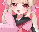 キャラクターイラスト作成します snsのアイコンヘッダー、オリジナルキャラクター制作など！ イメージ6