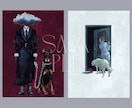 ダーク×動物×厚塗り｜世界観ある一枚絵を描きます 商用利用OK◎一枚絵・MV・サムネ等お気軽にご相談ください イメージ8