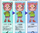 商用可◎ポップで可愛いデフォルメキャラを制作します SNS類のアイコンや動画配信などに！ イメージ5
