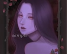 厚塗りで耽美、幻想的なイラストを作成します 【商用利用可】MV、KV、サムネ、表紙イラスト、立ち絵など イメージ8