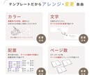 スマホ◎プロフィールブックのテンプレートお渡します 【Canvaで自作】詳しい作り方ガイド付❁A5版　ソレイユ イメージ3
