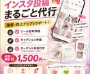 インスタ投稿・リール台本を作成します 集客に悩む小さなお店のインスタ運用をまるごとサポートします イメージ1