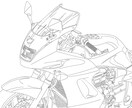 あなたの愛車(バイク)イラストにしませんか イメージ1