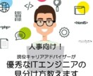 人事向け！優秀なITエンジニアの見分け方教えます ITエンジニア専門のキャリアアドバイザーがアドバイスします イメージ1