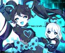 用途に合わせて！華やかなイラスト描きます アイコン・配信・動画・挿絵…等身～ミニキャラまで！ イメージ10