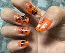オーダーメイドのネイルチップ作ります 爪にオシャレできない方へネイルチップでハロウィン気分✩ イメージ1