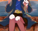 幼い子から大人までどんな人でも描けます 吊り目の女性的人物を書くのが得意です！ イメージ3