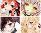 似顔絵、各種キャラ、などアナログで描きます プレゼント、アイコンなどにお悩みの方へ イメージ1