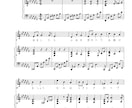 耳コピでご依頼の曲の楽譜を作成します 絶対音感を活かして、楽譜をお作りします。コードも書けます。 イメージ1