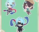 ミニキャライラスト制作承ります アイコン・グッズ・動画配信などに！ イメージ3