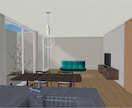 3Dアーキデザイナーでパース図を作成致します 新築住宅やリノベーション等のパース製作をお任せ下さい イメージ7